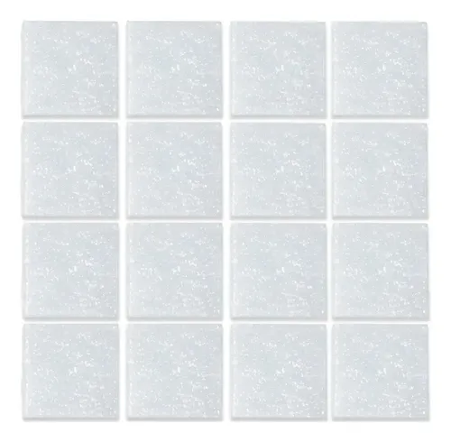 MOSAICO VENECIANO PANDA SERIE MOSAIK 2X2 CAJA 2.14MTS2 CENIZO PERLA