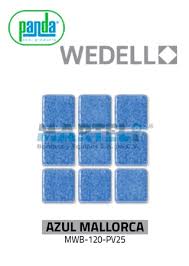 MOSAICO VENECIANO PANDA SERIE WEDELL 2X2 CAJA 2MTS2 AZUL MALLORCA