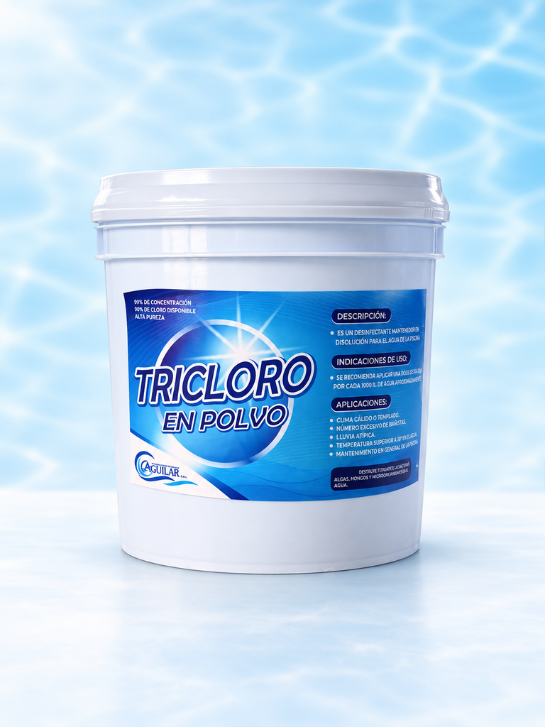CLORO EN POLVO PANDA CUBETA 4KG