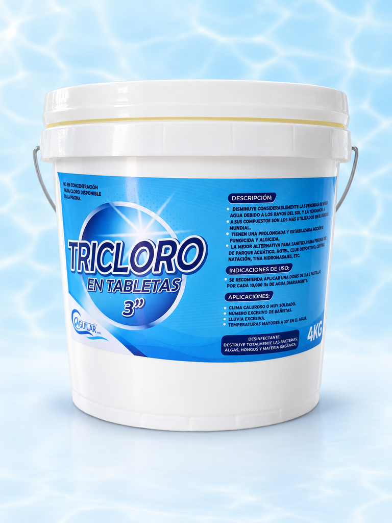 CLORO EN TABLETAS PANDA 3" CUBETA 4KG