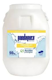CLORO EN TABLETAS 3" PANDA CUÑETE 50KG