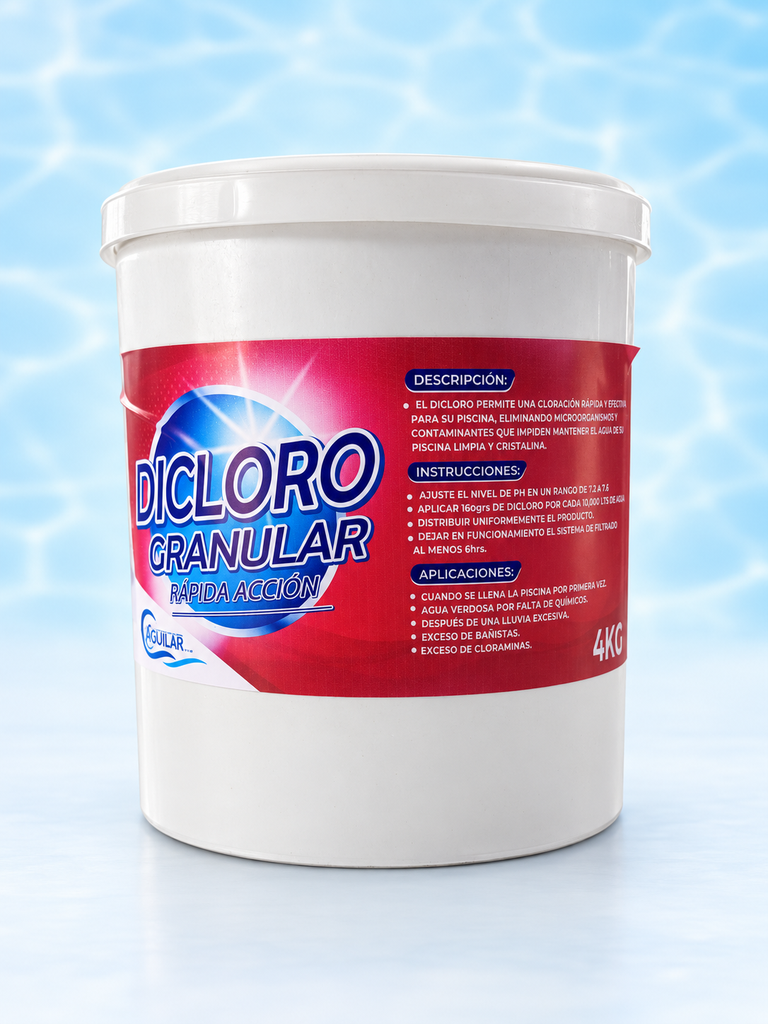 DICLORO GRANULAR PANDA CUBETA 4KG
