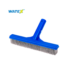 [CAMP10"] CEPILLO RECTO MANGO PLASTICO CERDA ACERO 10" WATEX
