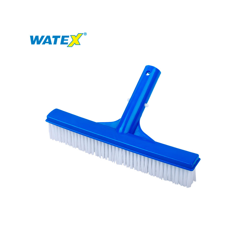 [CRMPCN10"] CEPILLO RECTO MANGO PLASTICO Y CERDAS NYLON WATEX 10"