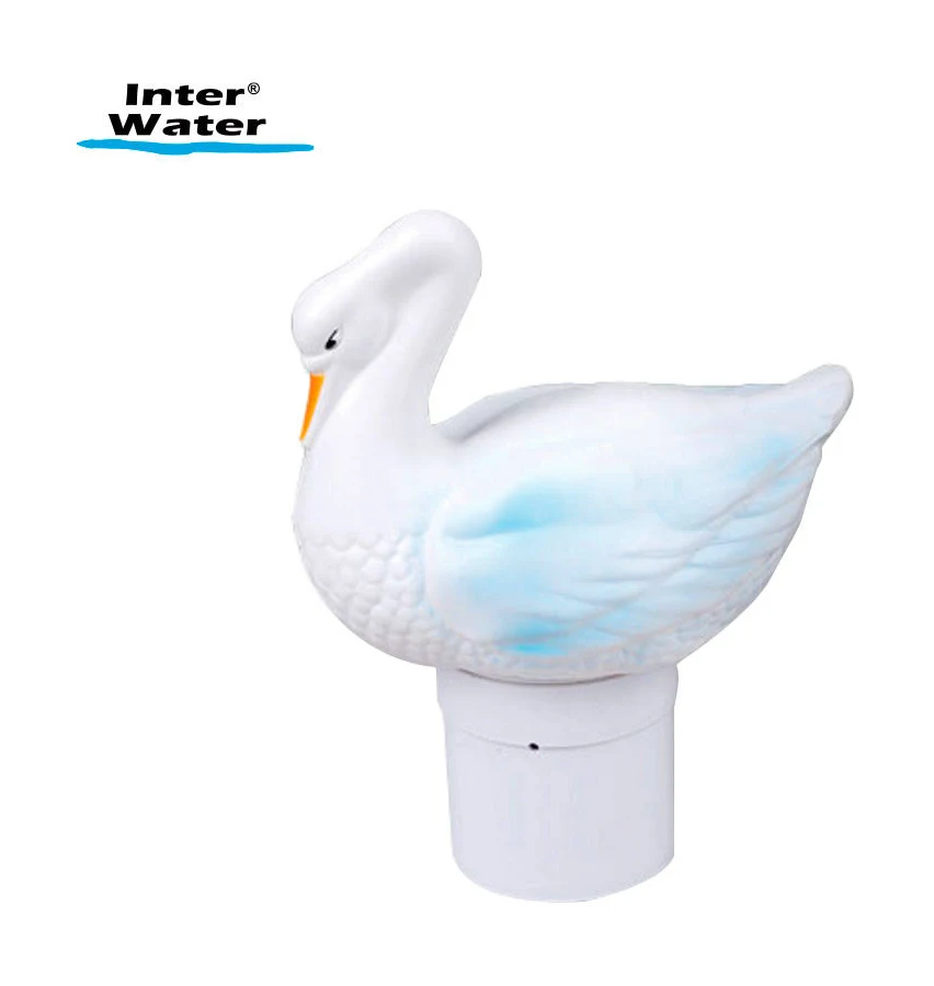 [CFC9I] CLORADOR FLOTANTE CISNE 9" INTERWATER