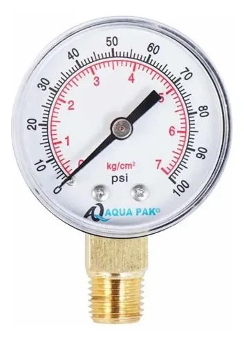 MANOMENTRO AQUAPAK 100PSI SECO
